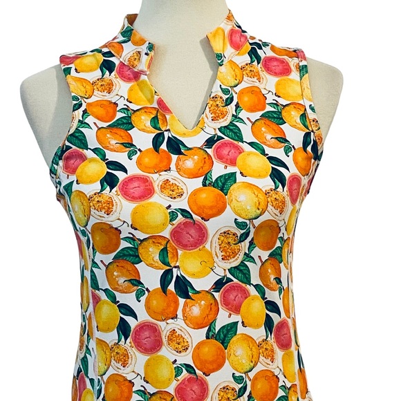 Moteepi Athletic Dress Golf Tennis Stretch Sleeveless Colorful Womens Sz S - Picture 4 of 8